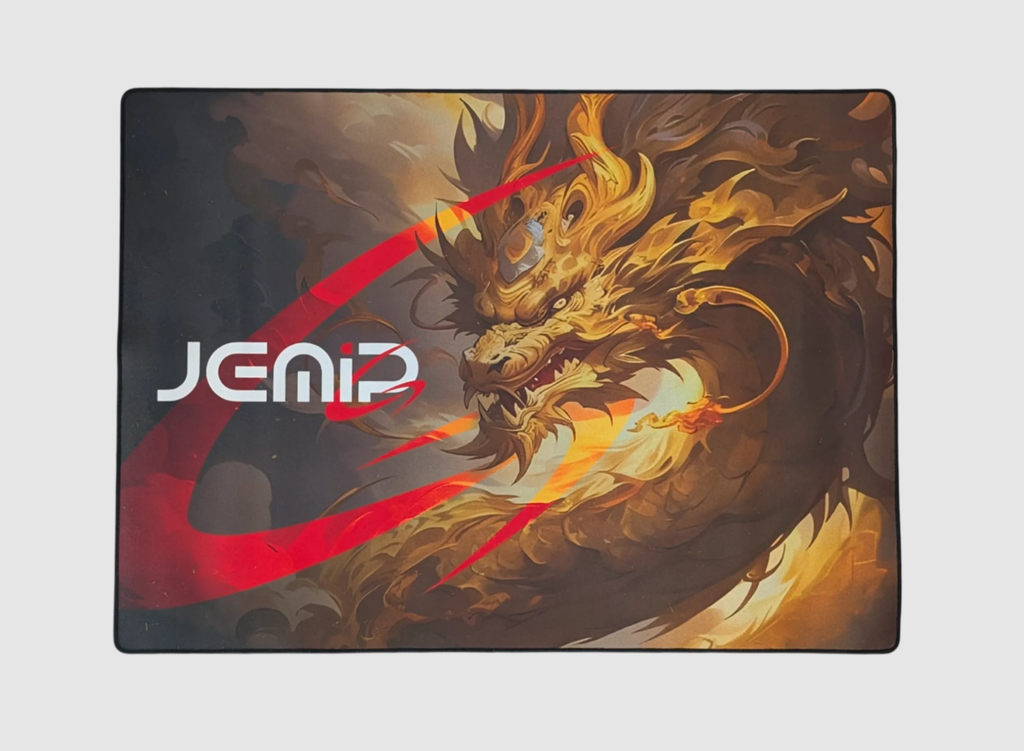 Mouse Pad Gaming Jemip Gold Dragon Dorado