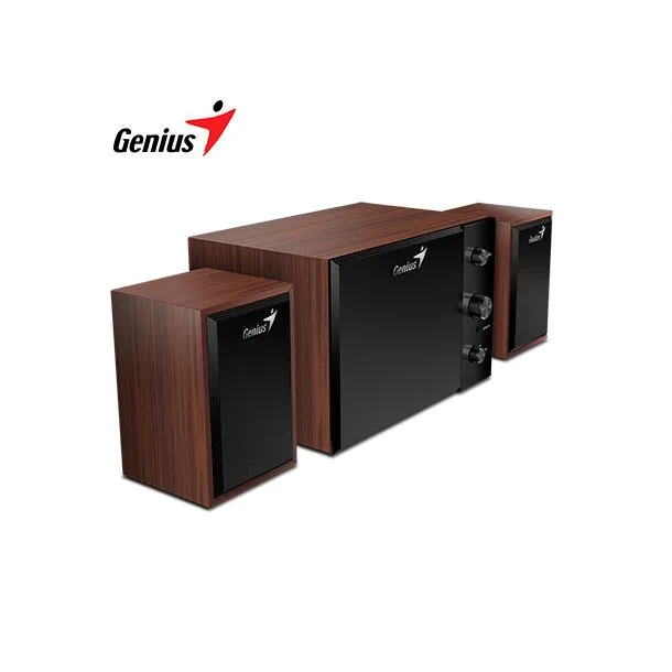 [31730037402] Cornetas Genius Subwoofer SW-2.1 350  Madera 15W 