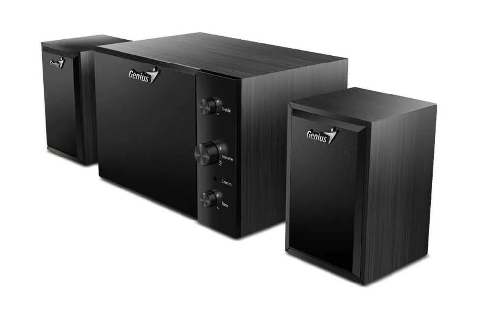 Cornetas Genius Subwoofer SW-2.1 350 15w Negro