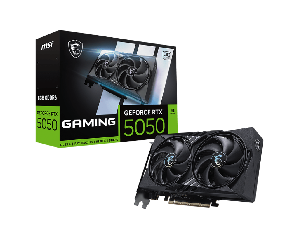 Tarjeta de Video MSI Geforce RTX 5050 Gaming 8GB