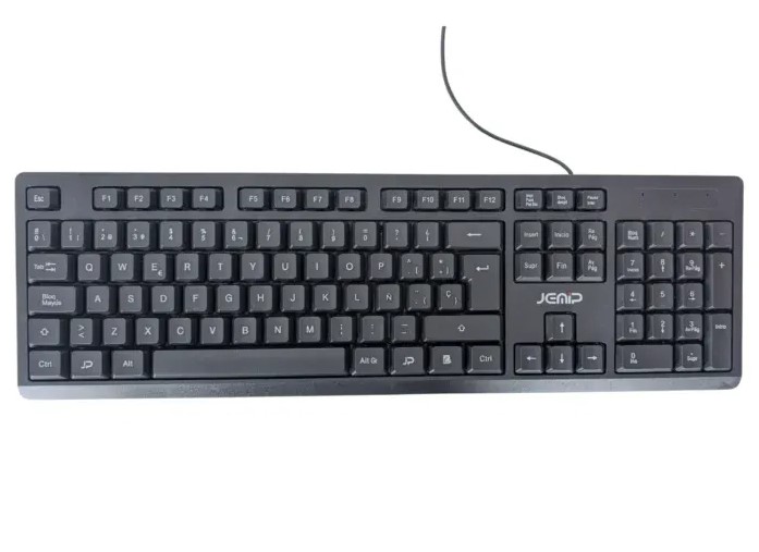 Teclado Jemip Usb Negro JPOKBC209