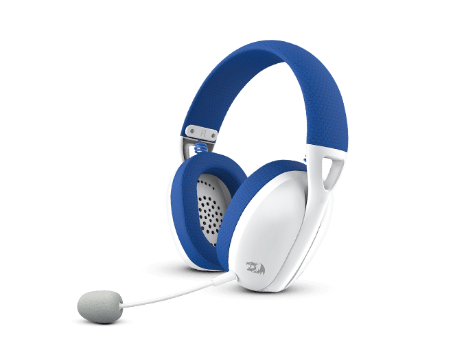 Audifono IRE PRO ReDragon Tri-Mode Tipo C Blanco-Azul