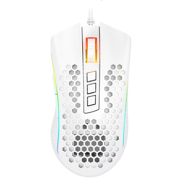 Mouse ReDragon STORM RGB Chroma Blanco