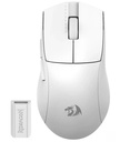 Mouse ReDragon Gamer Wireless/USB-C King PRO 1K Blanco