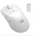 Mouse ReDragon Gamer Wireless USB-C King PRO 4K Blanco 