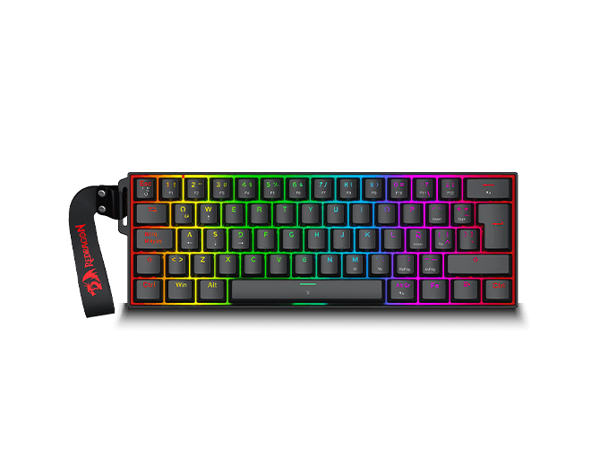 Teclado ReDragon Gaming FIZZ Magnetic Black 