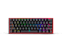 Teclado ReDragon Mecanico FIZZ Switch Red Pro 60% USB-C Black