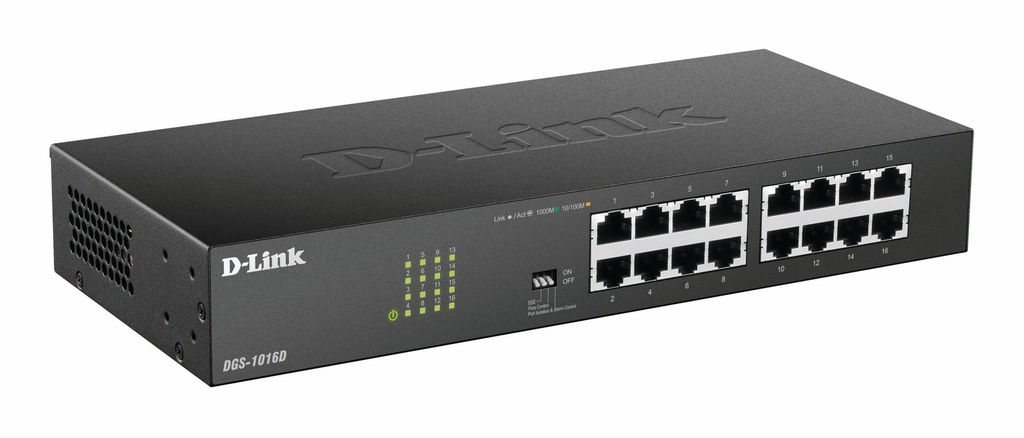 Switch D-Link 16 Port Gigabit Desktop / Rackmount