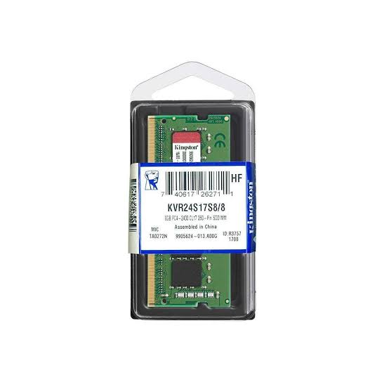 Memoria Ram 8GB DDR4 Kingston 2400 Mhz Laptop