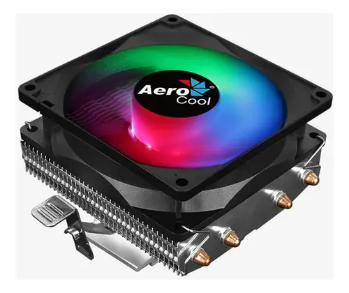 Fan Cooler Aerocool Air Frost Plus FRGB 3P Intel/AMD4-AMD5 Negro