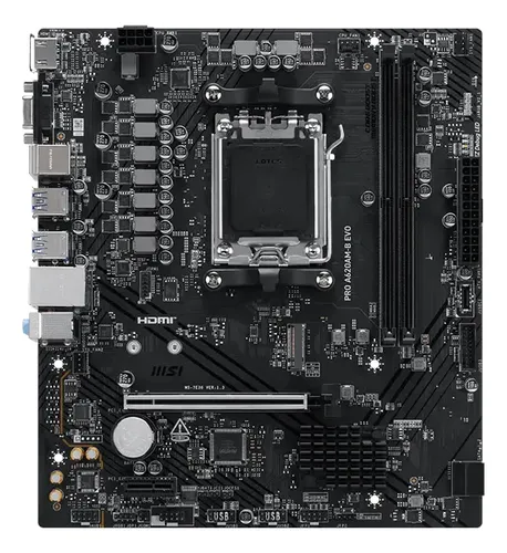 Tarjeta Madre MSI PRO A620AM-B EVO AM5