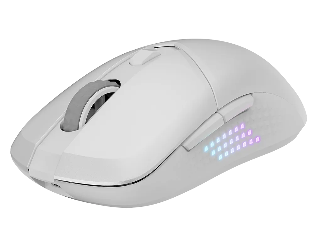 Mouse MSI Versa 300 Blanco RGB Wireless/Bluetooth