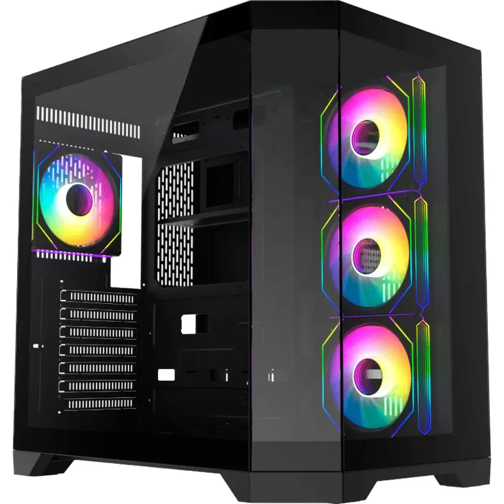 Case Mlogix Gaming Tesseract Pro Black