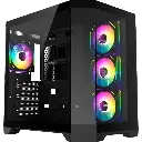 Case Mlogix Gaming Tesseract Pro Black