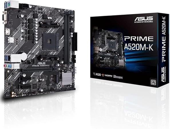 Tarjeta Madre Asus Prime A520M-K AMD4/DDR4