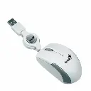 Mouse Genius Micro Traveler V2 Usb Retratil Blanco