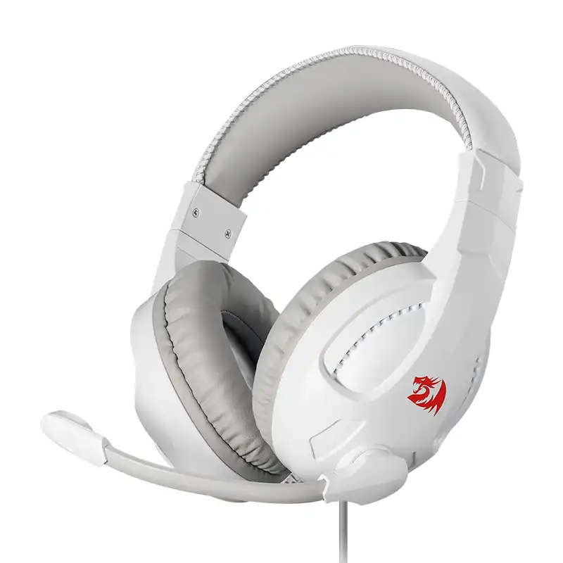 Audifono ReDragon Gamer Cronus RGB Blanco