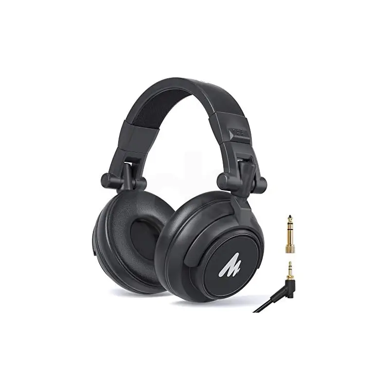 [AU-MH601] Audifono Maono Profesional Studio Dj/Podcast/Gamer 1/4"a 3.5mm Negro