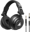 Audifono Maono Profesional Studio Dj/Podcast/Gamer 1/4"a 3.5mm Negro