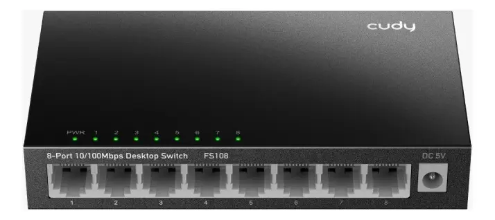 Switch Cudy 8 Puertos 10/100Mbps