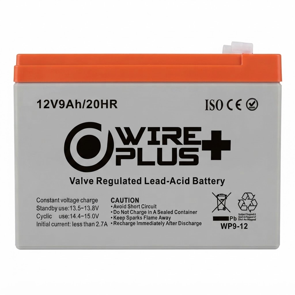 Bateria Wireplus+ 12V/9AH