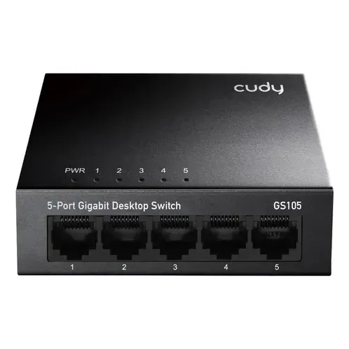 Switch Cudy 5 Ptos Gigabit Metal 