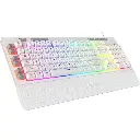 Teclado ReDragon Gaming Shiva Blanco
