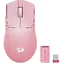 Mouse ReDragon Gamer Wireless/USB-C King PRO 1K Rosado