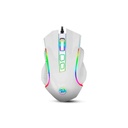 Mouse Redragon Gamer Griffin Blanco Chrome RGB 