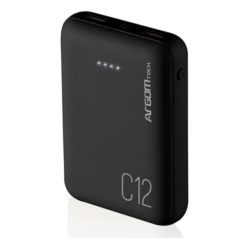 Powerbank ArgomTech 12000 MaH C12 LED