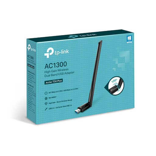 Adaptador Inalambrico TP-Link T3U Plus