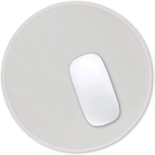 Mouse Pad Redondo Color Gris