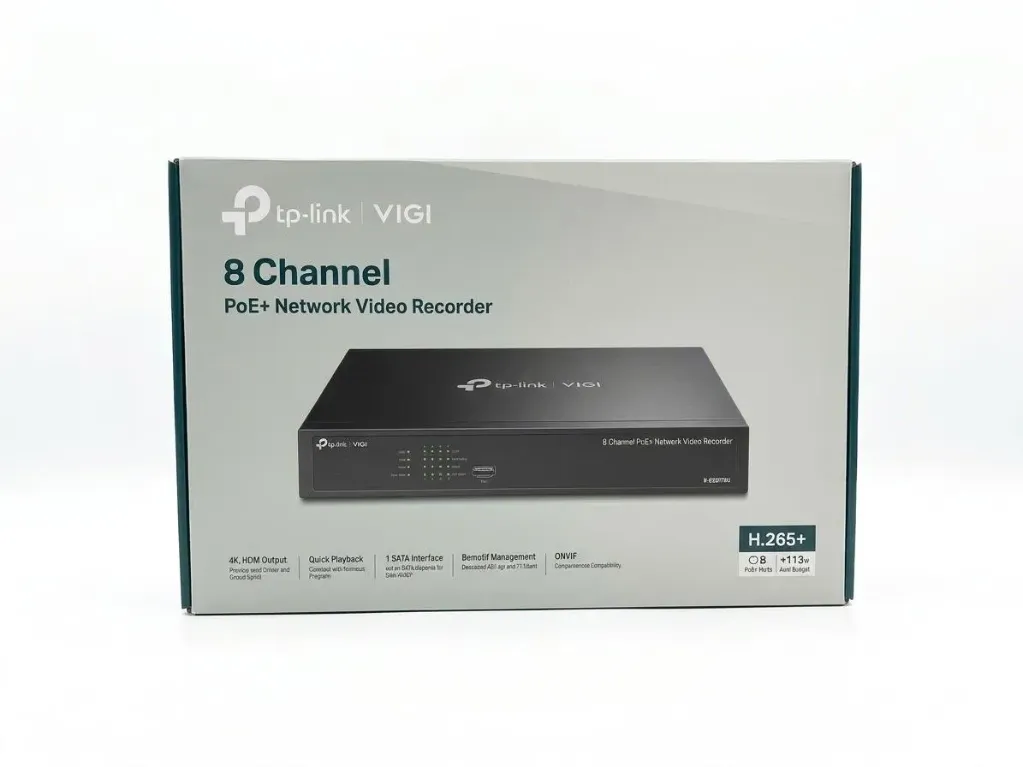 NVR TP Link 8 Canales Vigi + Poe