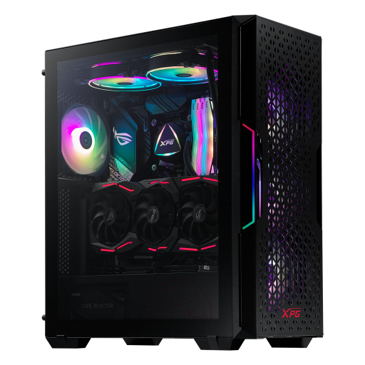 [STARKERAIRBK] Case XPG ATX Starker Air Negro