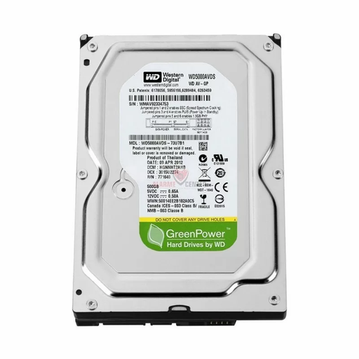[WD5000AURX] Disco Duro Western Digital HDD 500GB