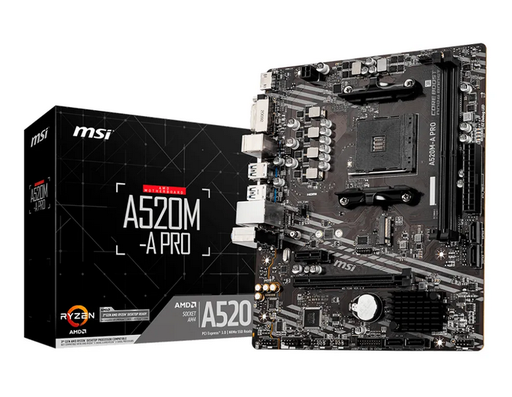 [911-7C96-031] Tarjeta Madre MSI A520M-A PRO MATX