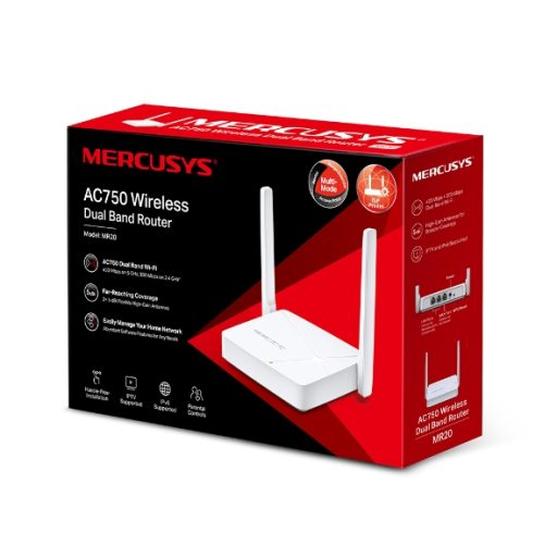 [MR20] Router Mercusys MR20 Doble Banda