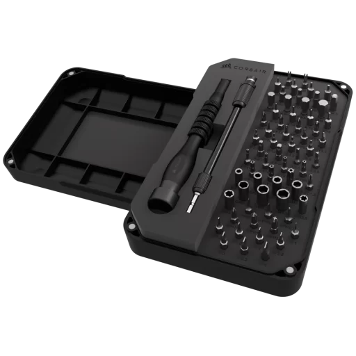 [CC-9310003-WW-DS] Kit de Herramientas Corsair para PC 65 Piezas