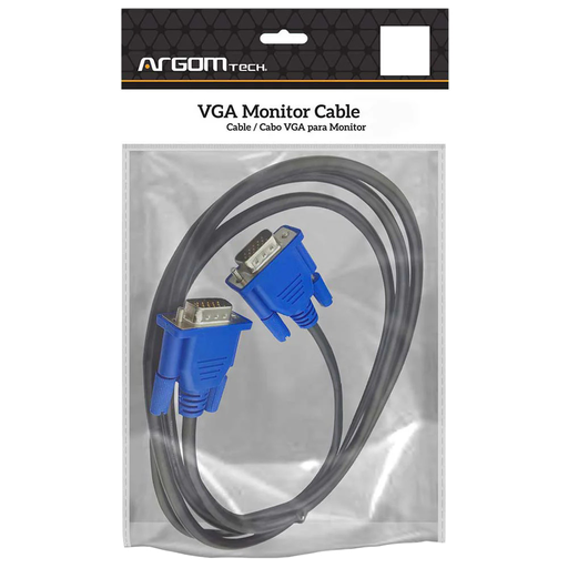 [ARG-CB-077] Cable Argom VGA Para Monitor M/M 3MT