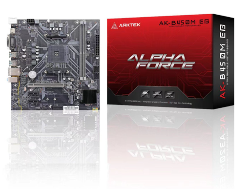 [AK-B450MEG] Tarjeta Madre Arktek B450M MATX AM4