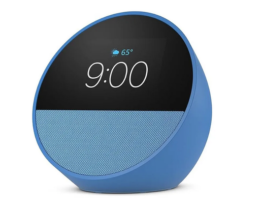 [B0BFC8DR7C-VT] Reloj Amazon Echo Spot Smart Blue