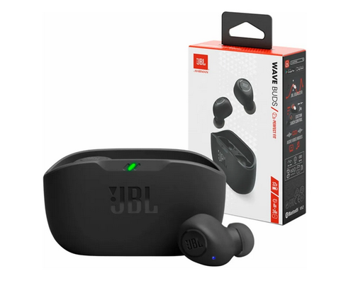 [JBLWBUDSBLK] Audifono JBL Wireless Wave Buds Black