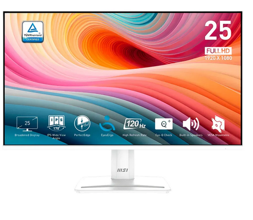 [MP251W] Monitor MSI 24.5" MP251W IPS 120Hz White