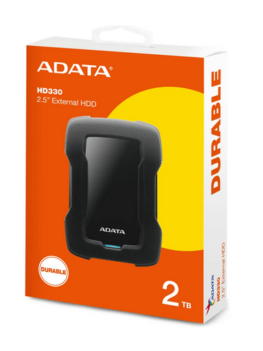 [AHD330-2TU31-CBK] Disco Duro Externo Adata 2TB 3.1 Black
