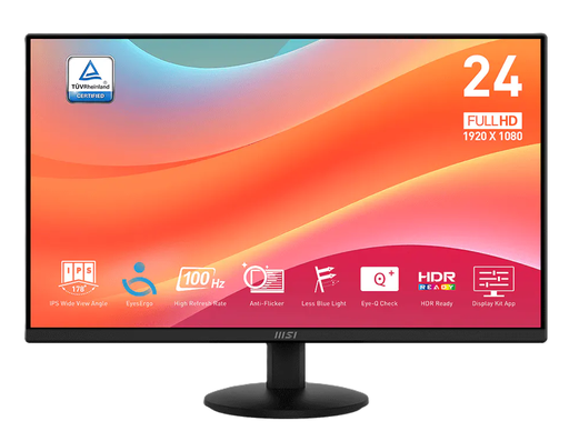 [9S6-3PD5CT-004] Monitor MSI 24" FHD Pro MP242L 1920X1080