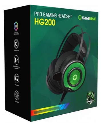 [HG200] Audifono Gamemax HG200 Negro