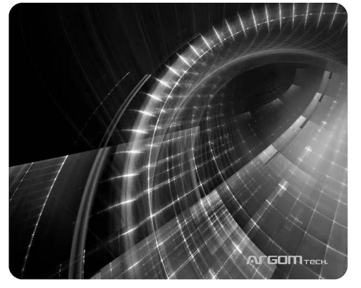 [ARG-AC-1235WT] Mouse Pad Argom Galaxia Negro-Blanco