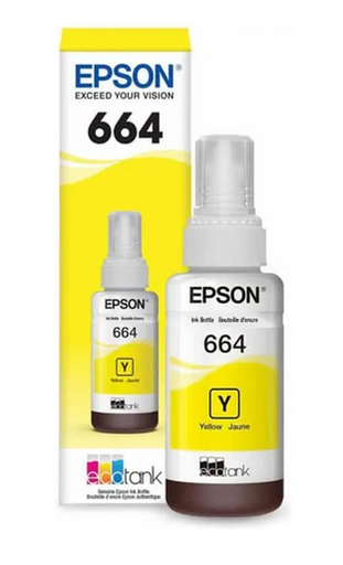 [T664420-AL] Botella de Tinta Epson Amarilla T664120