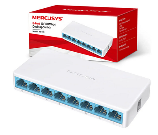 [MS108] Switch Mercusys MS108 8-Port 10/100 Mbps 