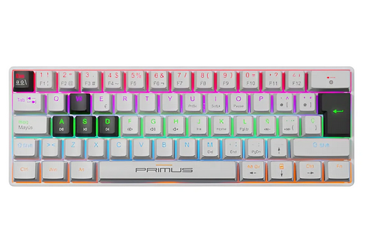 [PKS060WS] Teclado Primus Ballista 61T Mecanico Blanco